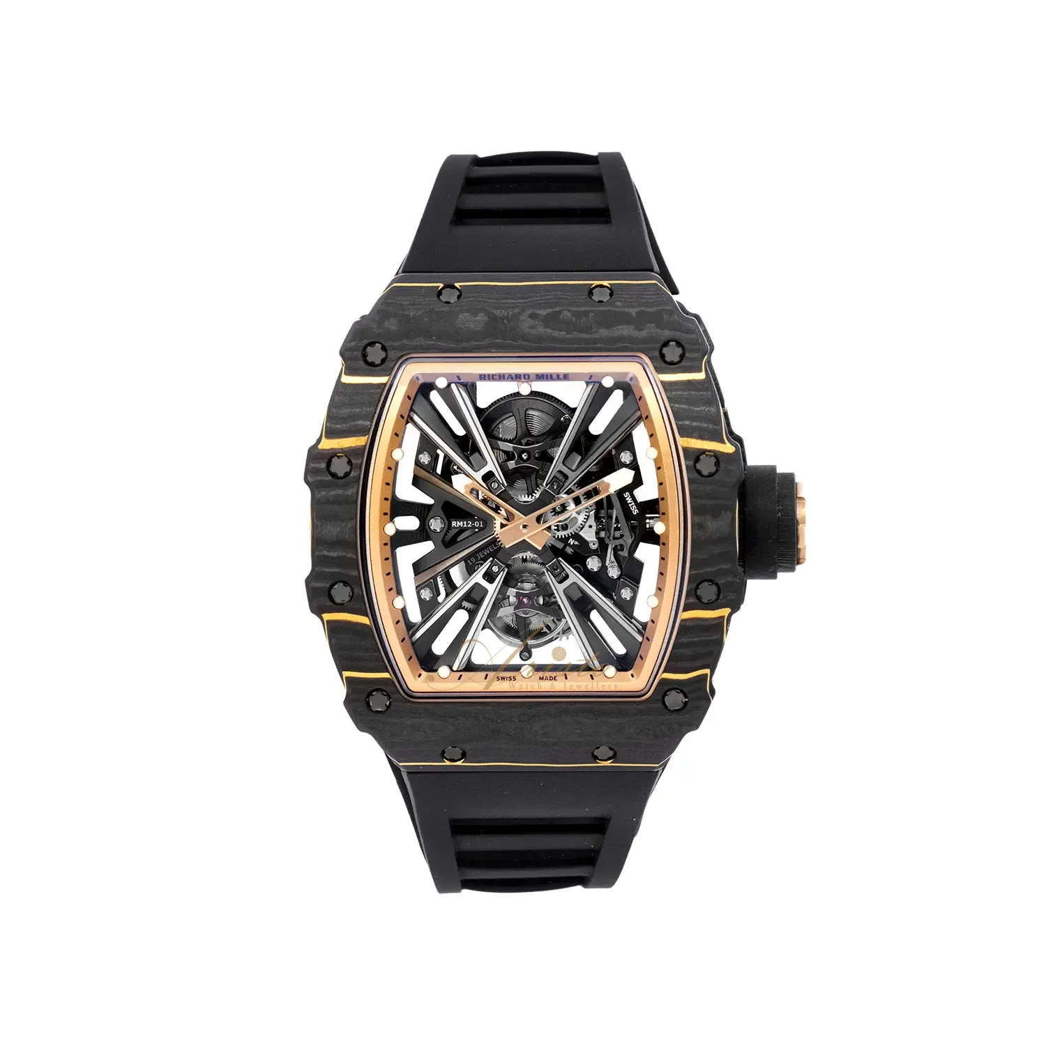 理查德米勒| RM12-01 RM12-01 Gold Carbon TPT (二手) - Aristo